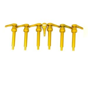 New in package gold syrup pumps 8 pk